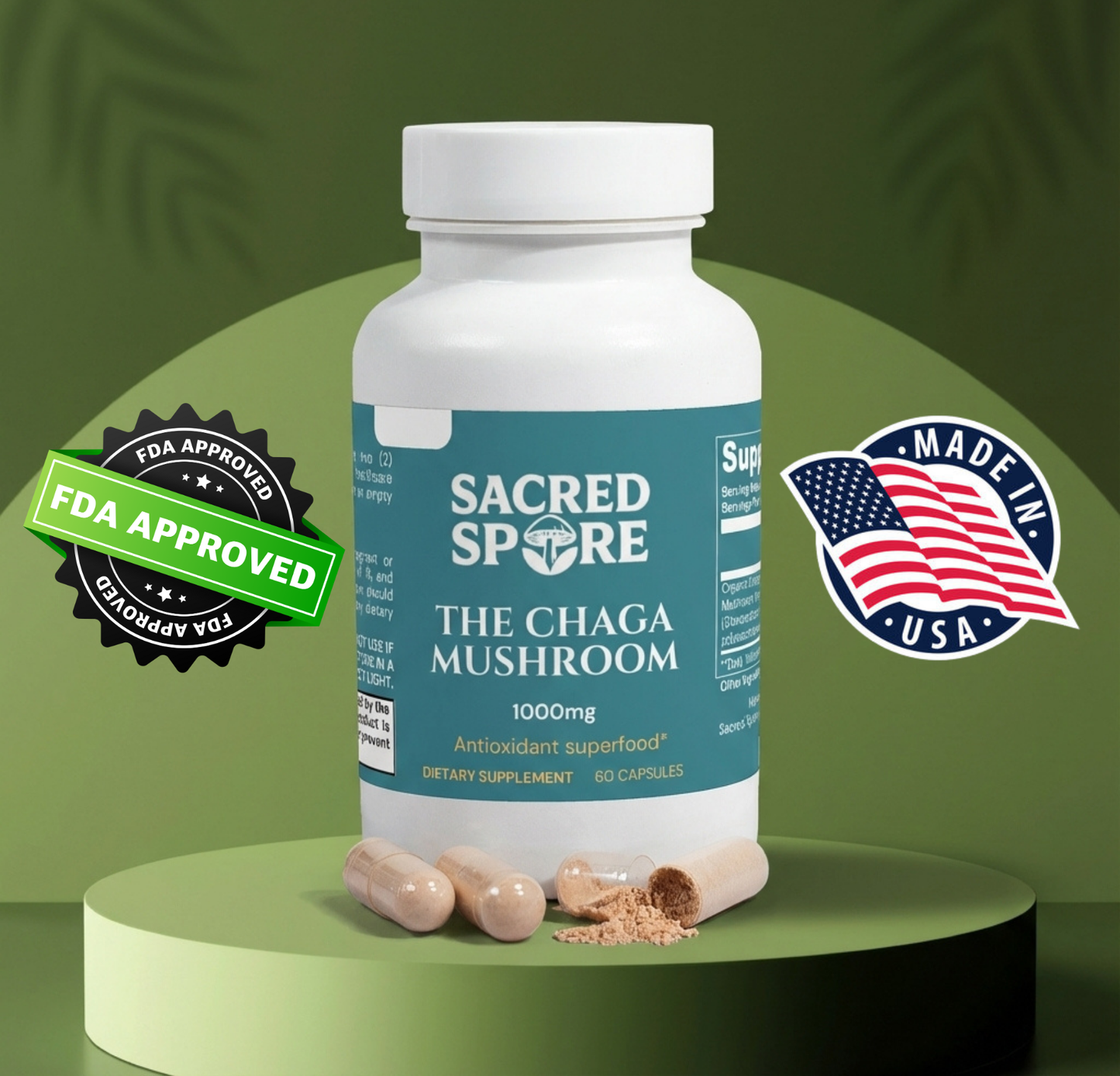 Chaga Mushroom (Liver Health & Balance)