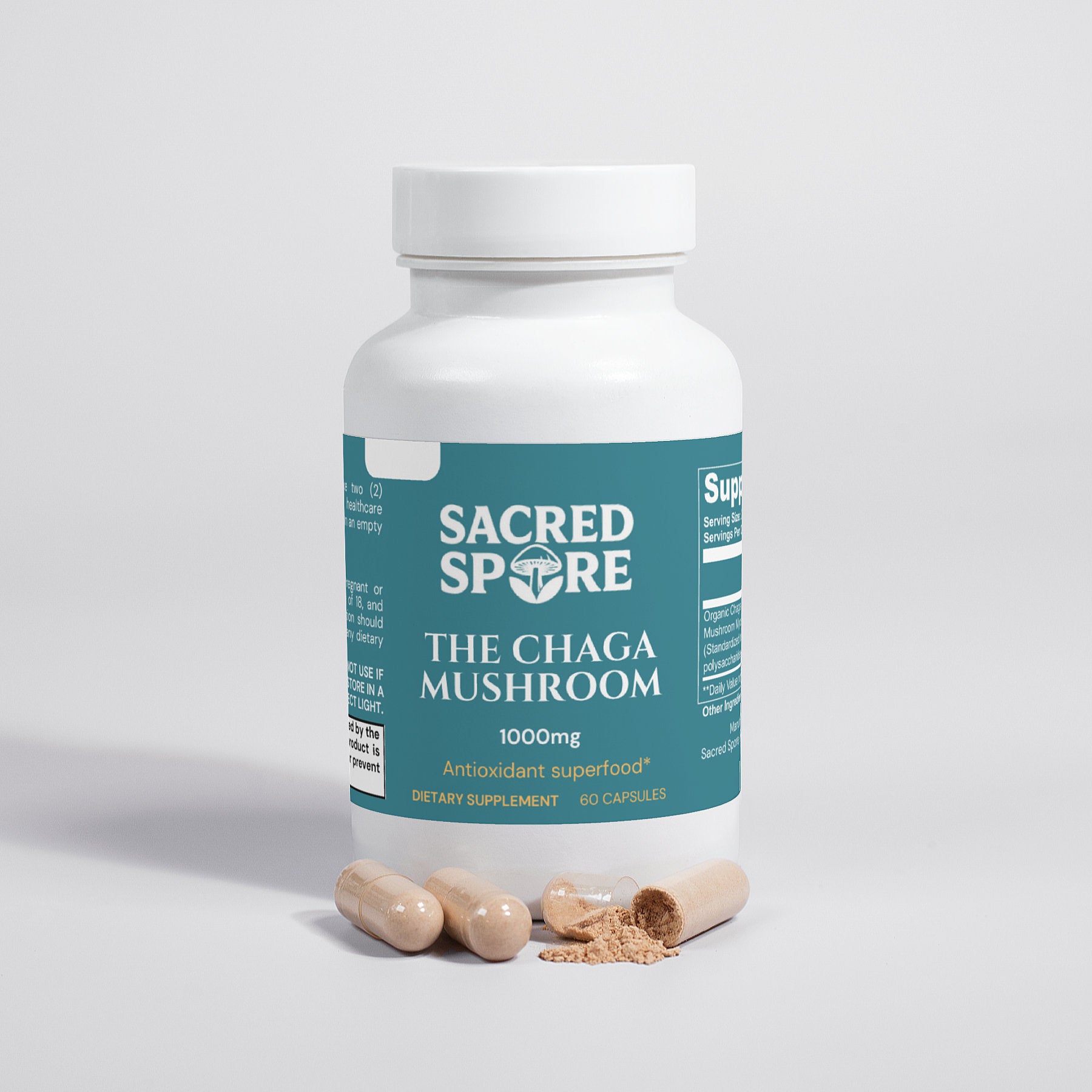 Chaga Mushroom (Gut Health & Immune Support)