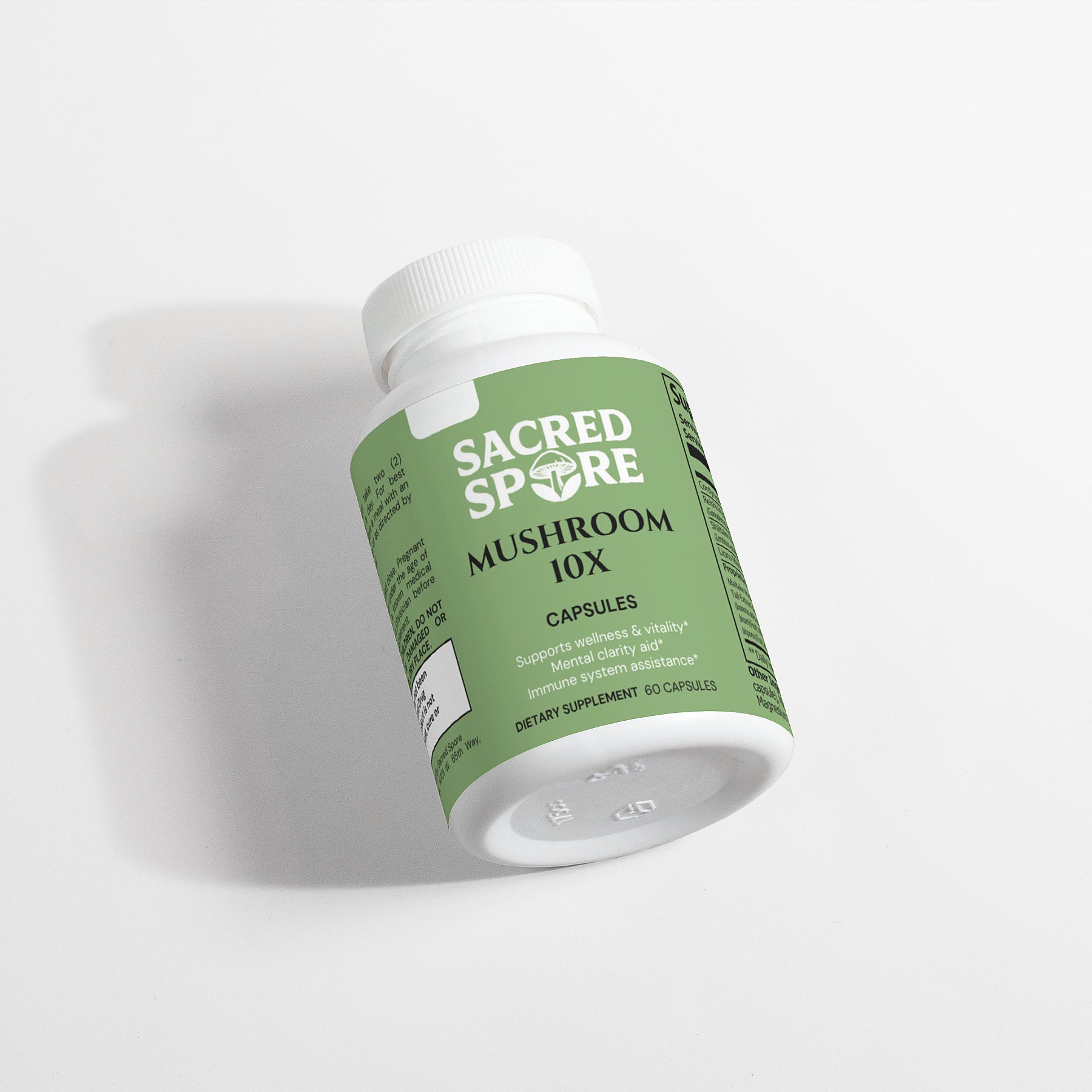Mushroom Complex 10 X (Clarity, Vitality & Immune Support)
