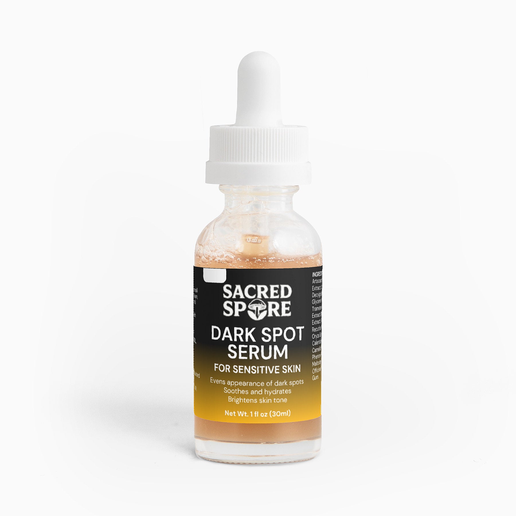 Dark Spot Serum for Sensitive Skin (With Adaptogenic Mushrooms)
