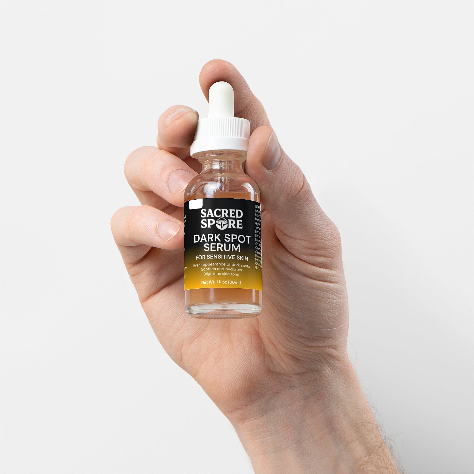 Dark Spot Serum for Sensitive Skin (With Adaptogenic Mushrooms)