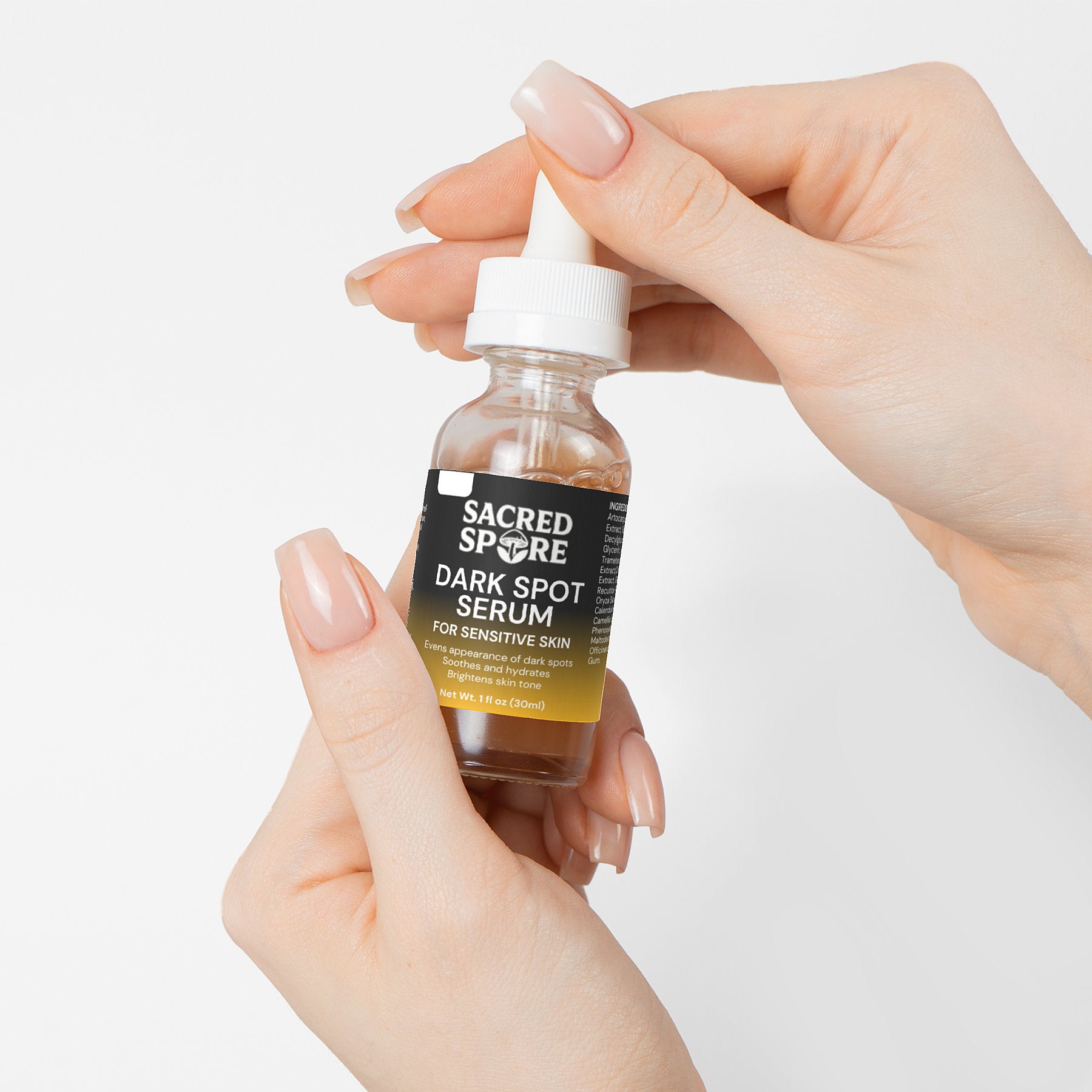 Dark Spot Serum for Sensitive Skin (With Adaptogenic Mushrooms)