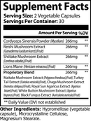 Mushroom Complex 10 X (Clarity, Vitality & Immune Support)